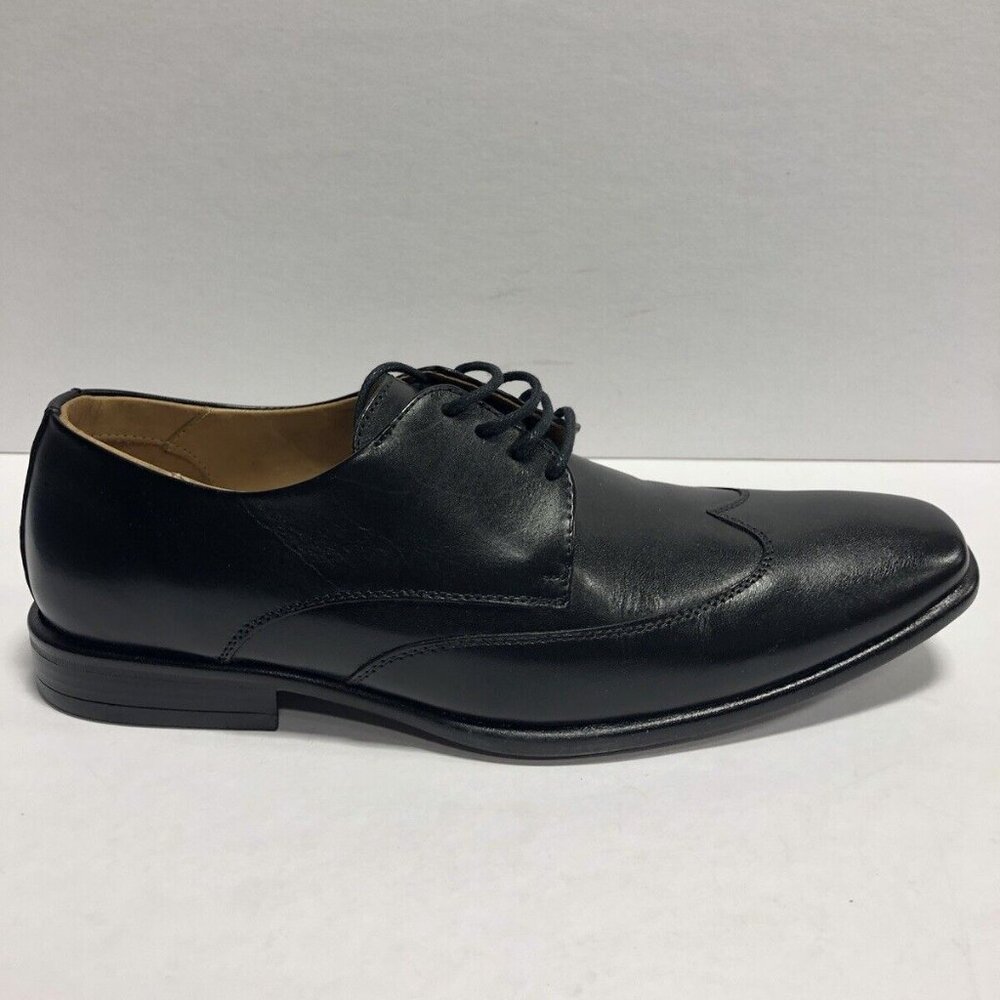 Blanco Garcia Men’s Benson Wing Tip Oxford Black, Size 7.5M